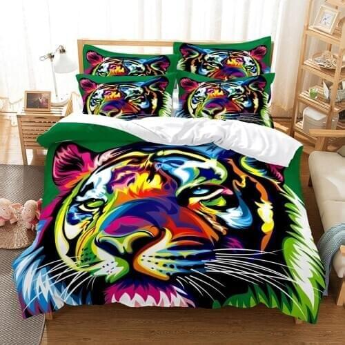 Bedding set duvet cover set 3d bedding digital printing bed linen queen size bedding set fashion design