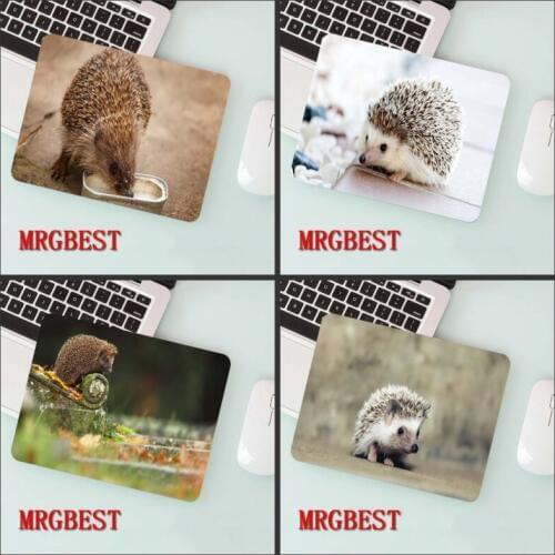 MRGBEST big promotion 22X18cm non-locking mouse pad animal hedgehog pattern laptop desk daily office gaming