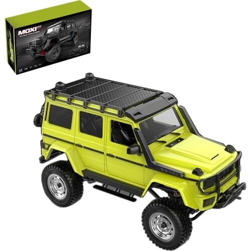 MN86KS 1:12 2.4G 4WD Simualtion 4x4 Remote Control Model Car Toy For Children Educational Toys Birthday Gift - Fluorescent Green
