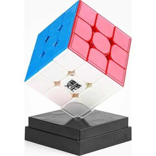 Moyu Weilong GTS3L Weak magnetic cube 3x3x3 Advanced game cubo magico childrens brain early education toys 3 Layer cubes