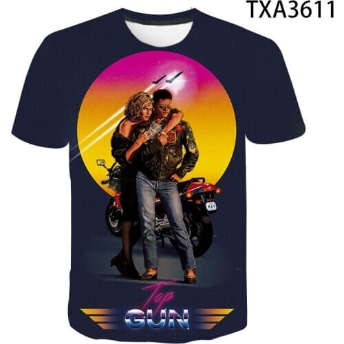 New SummerTop Gun Maverick 3D Printed T Shirt Men Women Children Cool Boy Girl T-Shirt Fashion Casua Short Sleevel Tee Tops