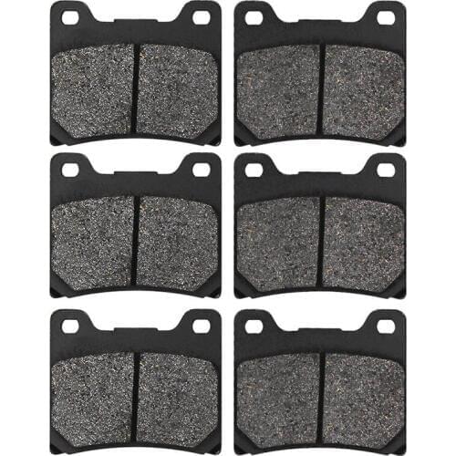 Motorcycle Front and Rear Brake Pads for YAMAHA FZX 700 FZX700 Fazer 1986 1987 FZ 750 FZ750 1985 1986 1987 1988