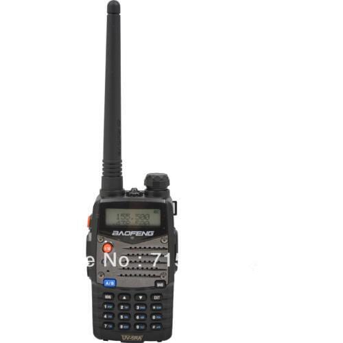 New 5W Baofeng UV-5RA 128CH Dual Band UHF+VHF Portable Radio 2-way Ham Radio WalkieTalkie with Baofeng UV5RA two way radio