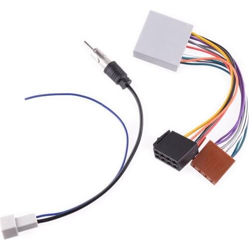 Beler Radio Stereo Dash Wiring Harness Antenna Fit for Honda Civic 2006 2007 2008 2009 2010 2011 Car Accessories