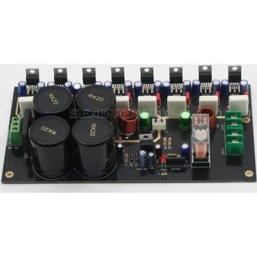 Assemble Gaincard LM1875 Class A Power Amplifier Board HiFi Stereo 4-core Parallel Audio Power Amp
