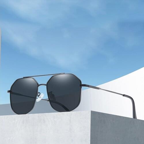 Brand New Arrival Unisex Alloy Mens Photochromic Mirror Polarized Driving Sun Glasses Eyewear Sunglasses For Women Dropshipping