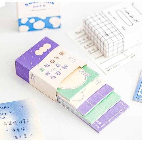 Yoofun 100sheets 50 Sheets Memo Pads To Do List Check List Note Pads Monthly Weekly Planner School Office Supplies Stationery