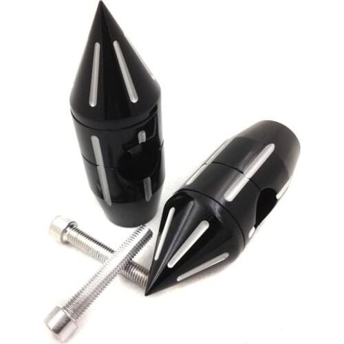 1'' CNC Motorcycle Aluminium Handle Bar Mount Adapter Risers Clamp For ATV Bike