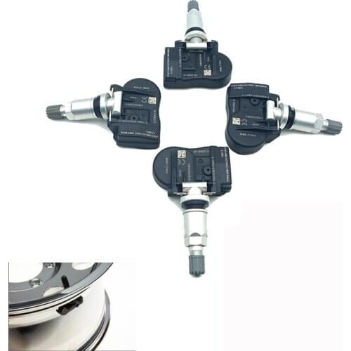 4 PCS For Mazda 2 3 5 6 CX-5 CX5 CX-6 CX6 CX-9 CX9 MX-5 Artz TPMS Tire Pressure Sensor Monitor BHB637140A 433MHZ