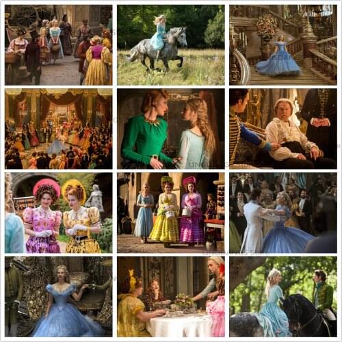 5d Diy Diamond Painting Disney Cinderella Portrait Classic Movie Poster Diamond Mosaic Embroidery Cross Stitch Home Decor Gift