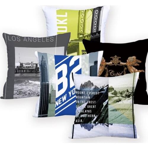 Nordic Style Pillow Case Home Sofa Decoration Personalized Pillow Cover Letter Cushion Cover Home Decor Pillows New Variety