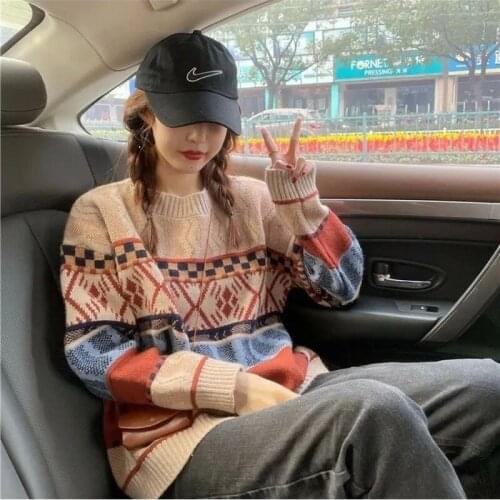 Cheap wholesale 2021 spring autumn winter new fashion casual warm nice women Sweater woman female OL Pullover BAy231