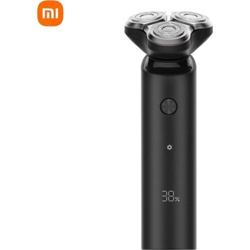 Xiaomi MIJIA Electric Shaver S500 Flex Razor 3 Head Dry Wet Shaving Rechargeable Washable Beard Trimmer Dual Blade LED Display