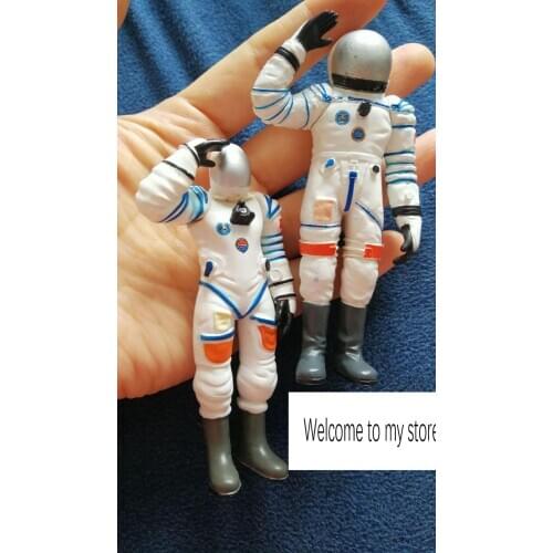 Pvc figure astronaut astronauts ornaments doll model decoration Toys figures 2pcs/set