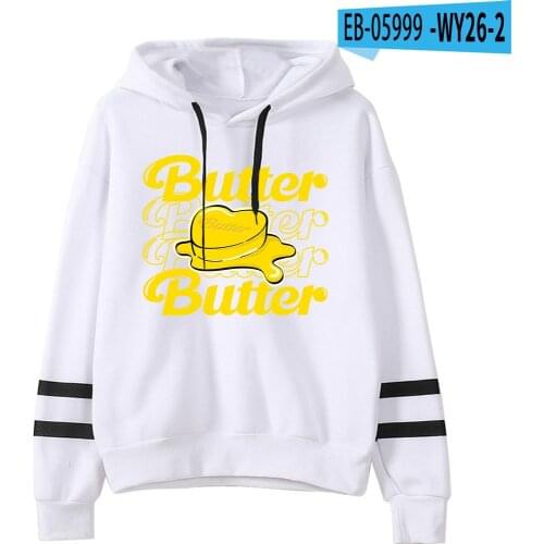 Kpop Album Butter Hoodies Women Bangtan Boys Sweatshirts JIN SUGA J HOPE JIMIN V JUNGKOOK RM Hoodie Girls Clothes sweatshirt