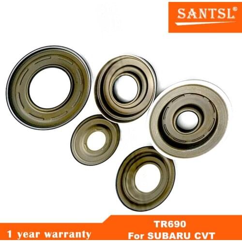TR690 Auto Transmission Piston Kit 5PCS/SET Fit For SUBARU CVT Car Accessories Transnation Parts