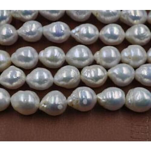 Wonderful Fine luster Natural color Kasumi real pearl strand 10-14mm