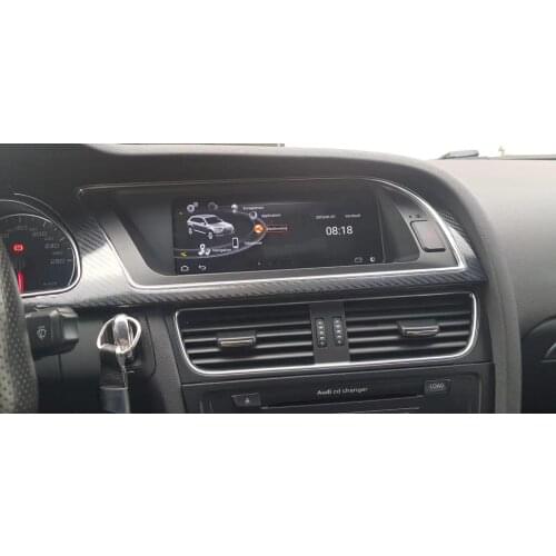 10.25 Inch 8 Core 4G Android Car GPS Navigation System Radio Player Media Stereo forAudi A4 A5 Q5 S4 S5 2009-2015