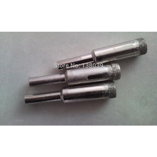 3mm ( 1/8" inch ) Diamond coated drill bit hole saw core drills 10 pieces
