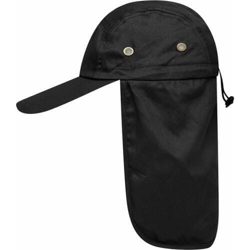 Outdoor Unisex Fishing Cap Sunscreen Ear Neck Flap Cover Breathable Waterproof Hiking Sunshade For Sports Hat Outdoor Sportswear