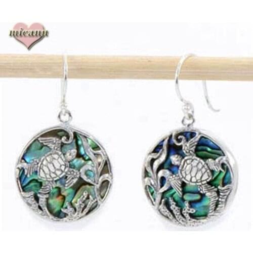 Wing Turtle Hollow Shape Flower Earrings Vintage Round Drop Jewelry Women 2019 New Animal Metal Ofertas Relampago Bohemian Luxe