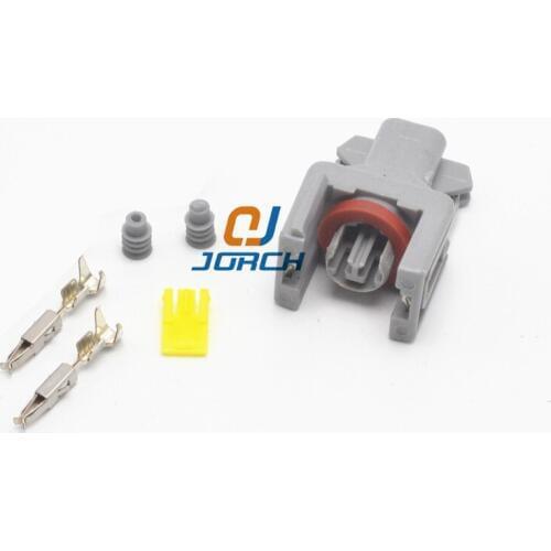 10 sets 2 pin auto tyco Diesel fuel injector waterproof nozzle plug wire harness connector 1743486-3