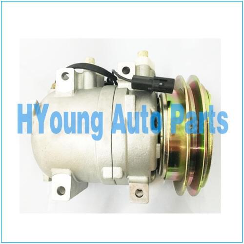 DKV-14C 1GA 102mm 24v car Air Con A/C Compressor for Hitachi Hyundai excavator 11N690040 50000674001