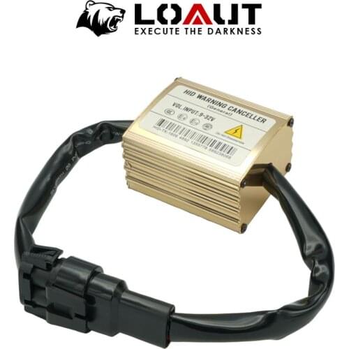 JGAUT Decoder Universal Canbus 9-32V Metal Shell H1 H3 H4 H7 H8 H9 H11 9005 9006 HB3 HB4 9012 9004 9007 9012 H13 5202