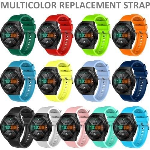 For Huawei Watch GT 2e Watchbands Men Women Silicone Sport Wrist Strap Belt Fashion 13 Colors Watch Wrist Band For Huawei Watch