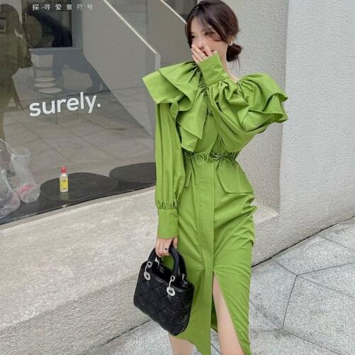 New Arrivals Floral Print High Waist Pleated Skirt Chic Irregular Design Woman Skirts Autumn 2021 Elegant Sweet Fairy Jupe