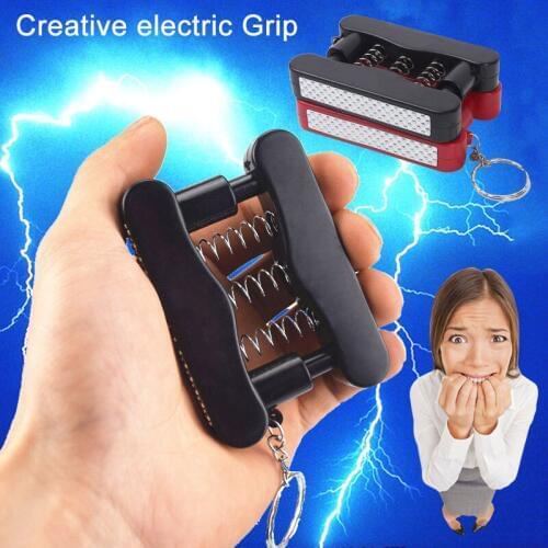 Hand Grips Shock Grip Electric Shock Toy Funny April Fools Day Gifts Prank Toys Joke Gifts ASD88