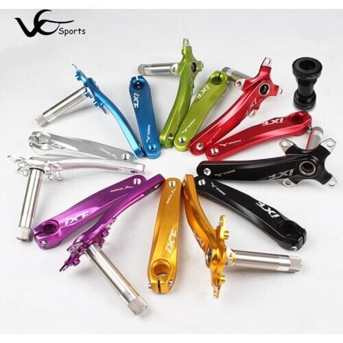 IXF bicycle crank 104 BCD mountain bike hollow integral disc crank arm 170mm crankset MTB Al-alloy 637g 9/10 speed accessories