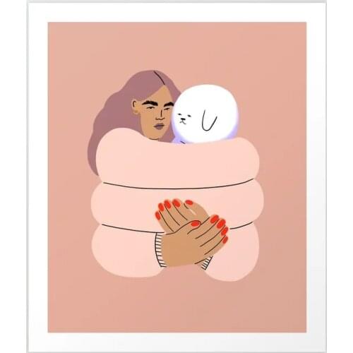 Wall Art Home Decor Hd Print Cartoon Sbstract Cat Cute Modular Picture Posters Canvas Gift Painting For Bedroom Artwork No Frame