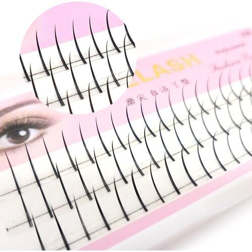 Mink Individual Easy Fan Lashes False Eyelashes Premade Volume Fans Eyelash Extension Fake Eye Lashes Faux Cils Individuel