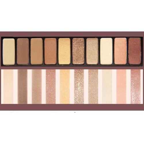 Genuine NOVO ten color eyeshadow coffee grapefruit ice cream milk