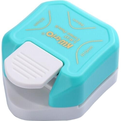 R4 R7 R10 3 in 1 Corner Rounder Paper Punches Border Round Corner Cutter Card Scrapbooking for DIY Handmade Crafts