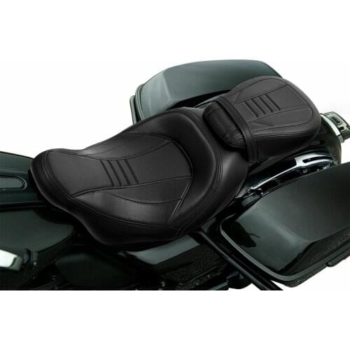 Motorcycle Rear Passenger Pillion Seat Backrest For Harley Touring Road King CVO Street Electra Glide 2009-2020