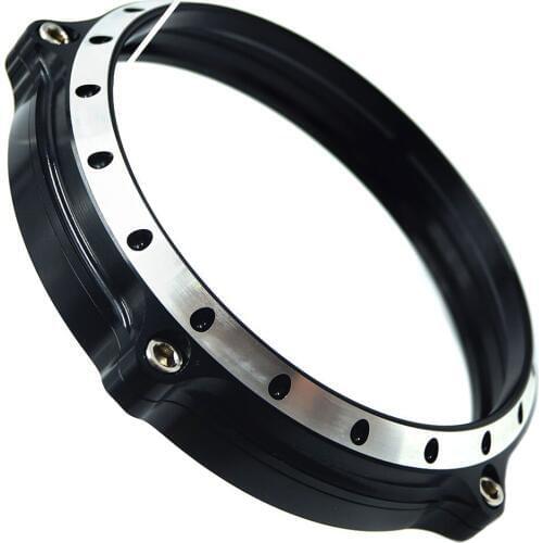 Motorcycle 5.75" Vintage Headlight Bezel Headlight Lamp Bezel Trim Ring For Harley Sportster XL 883 883N 1200