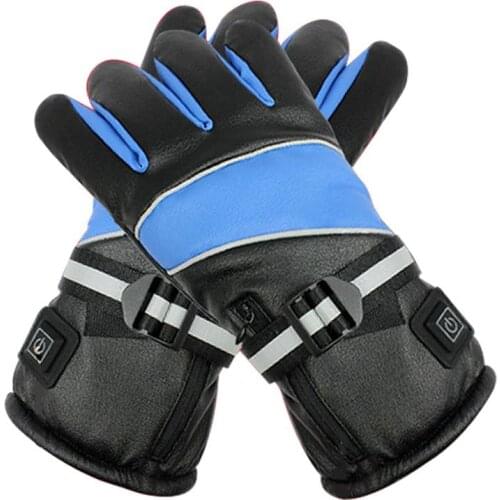 Winter Waterproof Motorcycle Gloves Heating Gloves Windproof Guantes Moto Gloves Motocicleta For Motorbike Riding Skiing Gloves