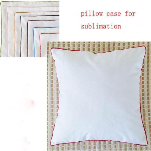 Free Shipping 6pcs/lot Blank Sublimation Pillowcase For Sublimation INK Print DIY Gifts Heat Press Printing Transfer
