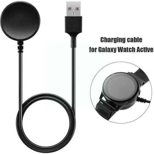 Wireless Charging Dock For Samsung Galaxy Watch 3 Watch R820 2 Watch R840 Charger Cable For Galaxy R850 R500 Active R830 1 I0U7