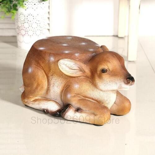 Childrens stool creative coffee table stool fashion living room shoes bench cartoon animal shoes bench home bedroom
