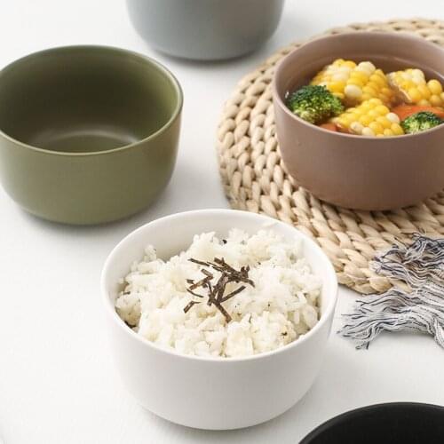 Nordic style household rice bowl restaurant eating bowl soup bowl dessert bowl single bowl simple ceramic bowl