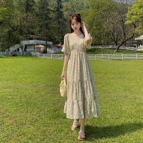 GUUZYUVIZ Floral Summer Dresses