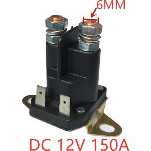 Dc contactor hydraulic forklift magnetic switch relay type 4 feet normally open relay 12 v and 24 v