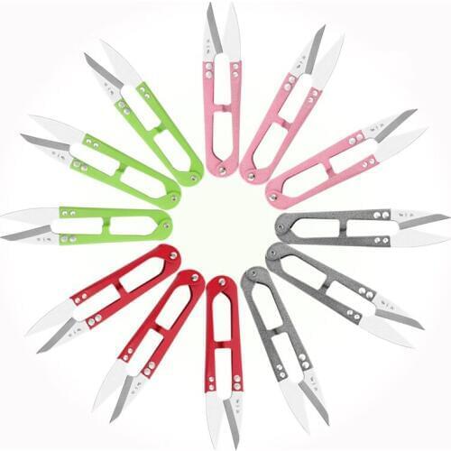 Small Cutter Cross Stitch Cutting Thread Shears Sewing Scissors Needlework Yarn Scissors For Tailor Fabric Embroidery Cutting