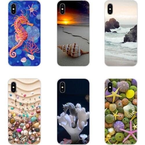 For Oneplus 3T 5T 6T Nokia 2 3 5 6 8 9 230 3310 2.1 3.1 5.1 7 Plus 2017 2018 Soft Cases Covers Colorful Seashell Tropical Island