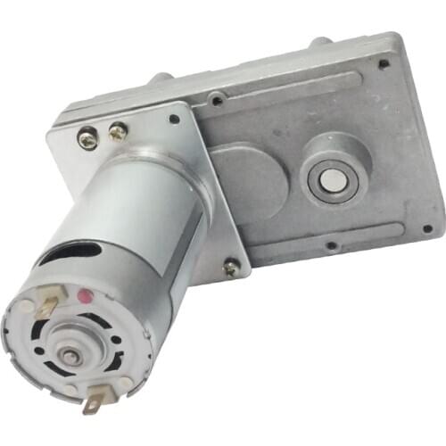 24V DC deceleration motor deceleration gear motor 12V high torque 7-shaped metal gear box