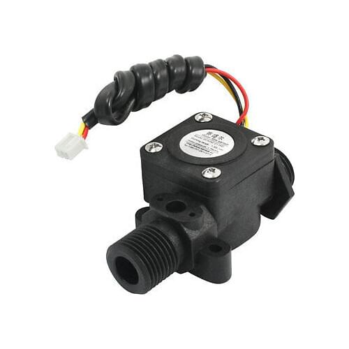 SEN-HZ21WD G1/2 Port 1.75Mpa Hall Flow Sensor Water Control Flowmeter 1-30L/min