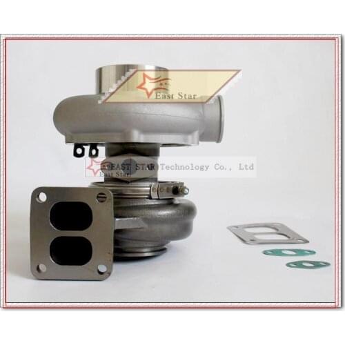 T88-33D 49174-00890 Universal Turbo Turbocharger T4 Flange oil Journal Bearing External wastegate BULLET locknut golden 800HP